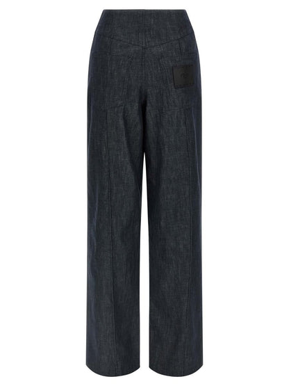 Fendi 'Fendi Roma'-jeans med lappmönster