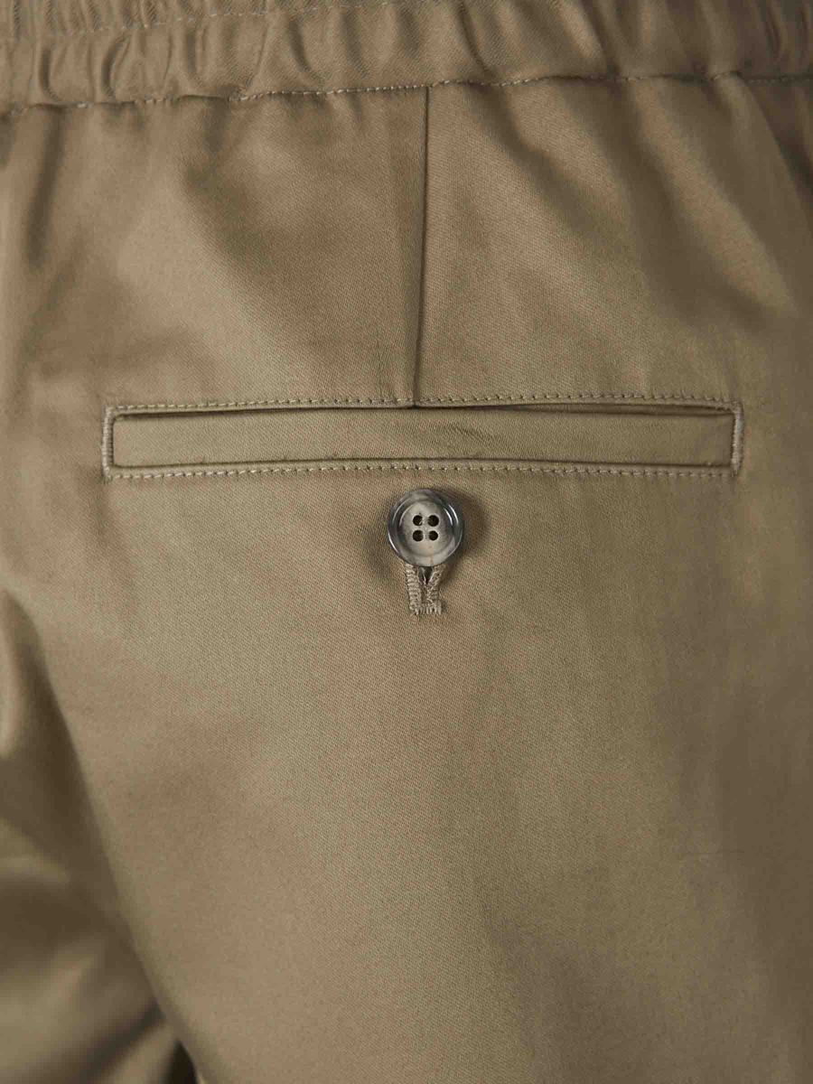 AMI Paris Bermudashorts i bomullssatin