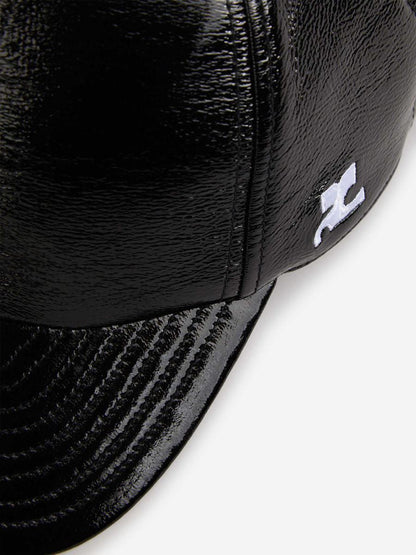 Courrèges Patent Logo Keps