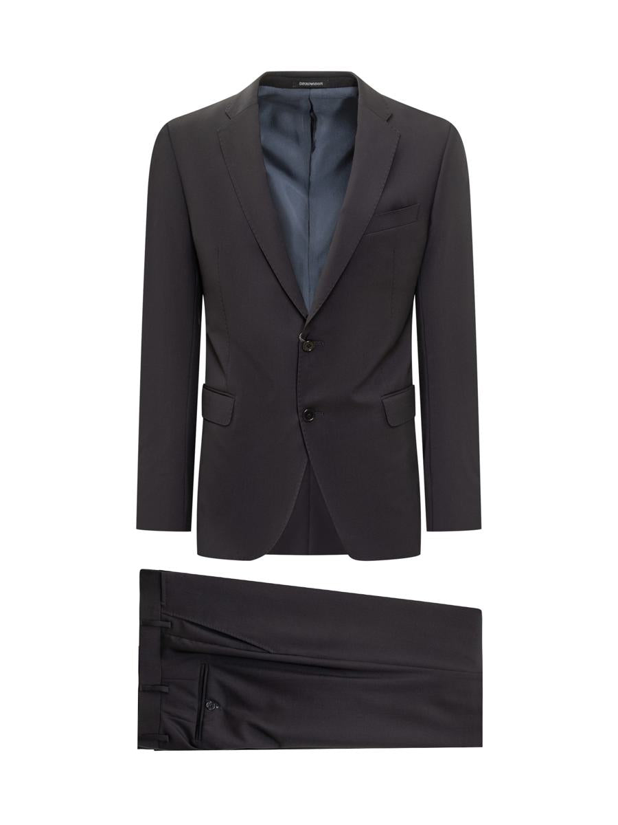 Emporio Armani Emporio Armani Ull Enkelknäppt Kavaj