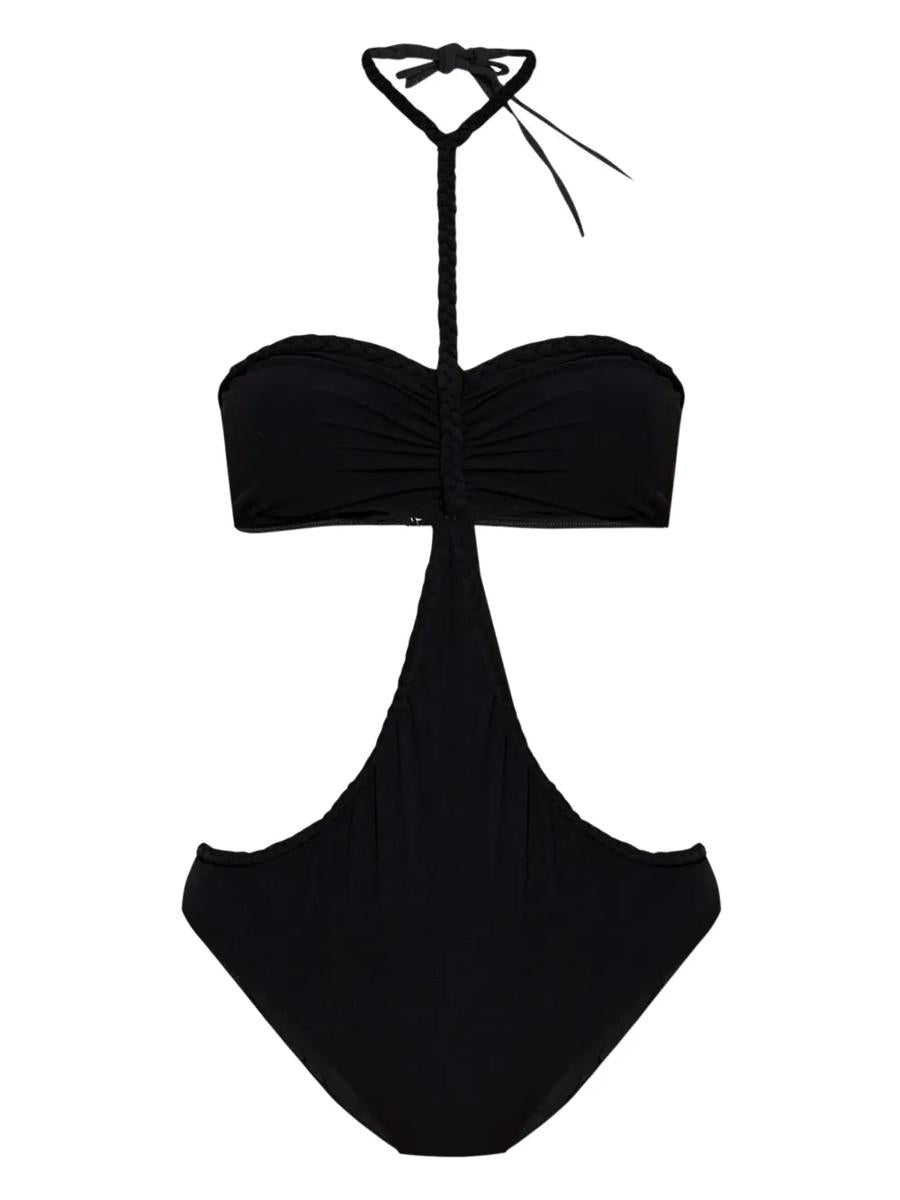 Isabel Marant Farah Bandeau-baddräkt med utskurna detaljer
