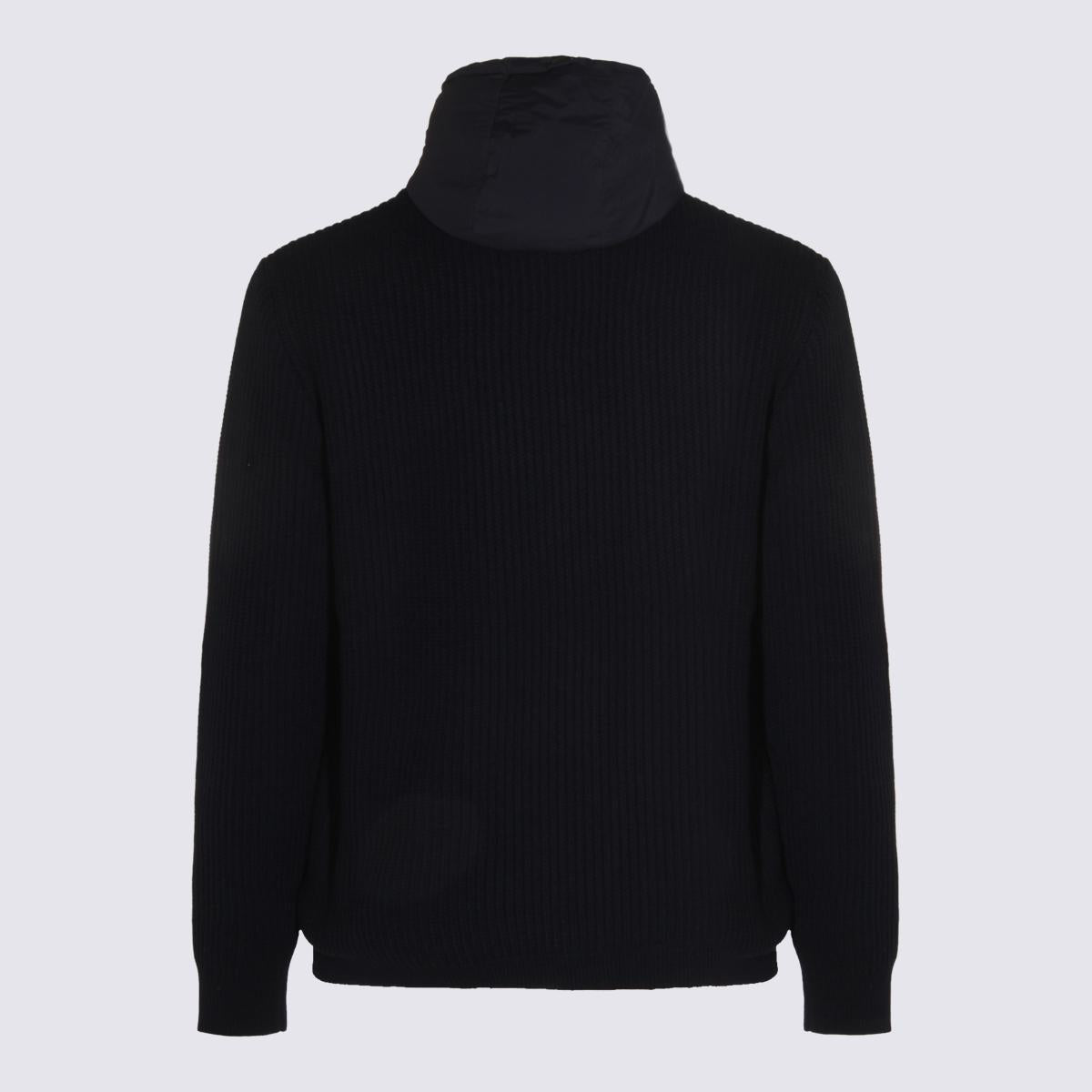 Herno Marinblå Ull Casual Jacka