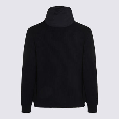 Herno Marinblå Ull Casual Jacka
