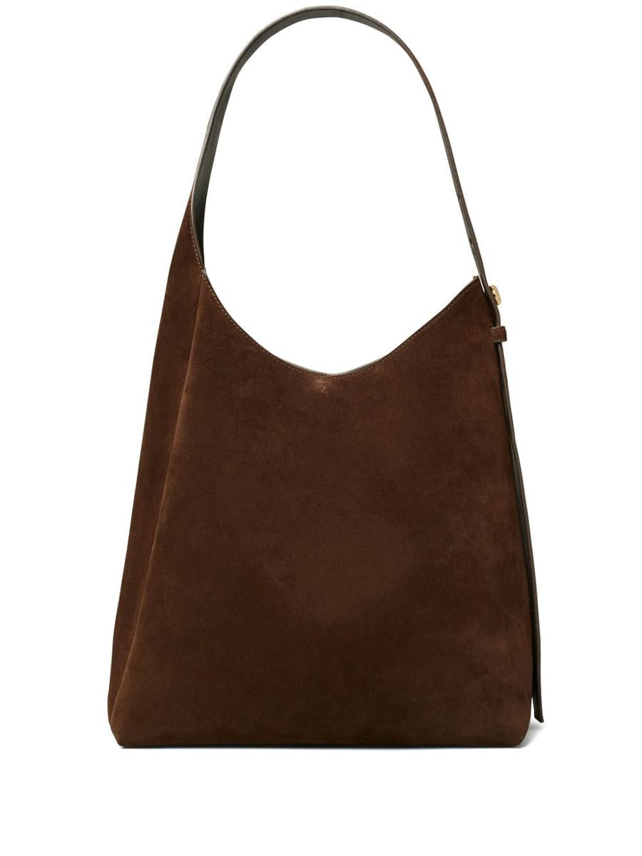 Tory Burch Romy Hobo-väska i mocka och läder