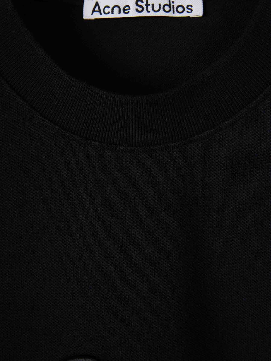 Acne Studios avslappnad logotyp t-shirt