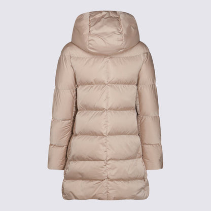 Herno Beige Puffer dunjacka