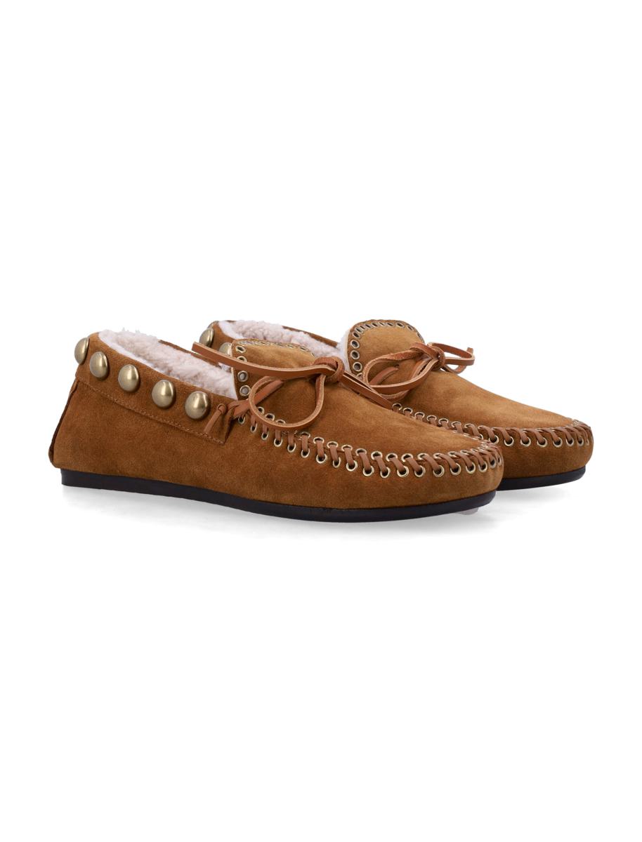 Isabel Marant Fitza Loafers i mocka
