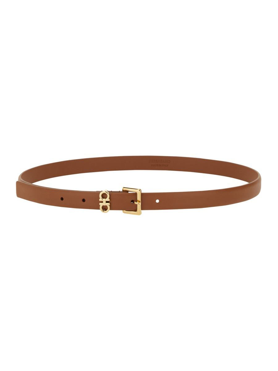 Salvatore Ferragamo Dubbelt "Hooks"-bälte