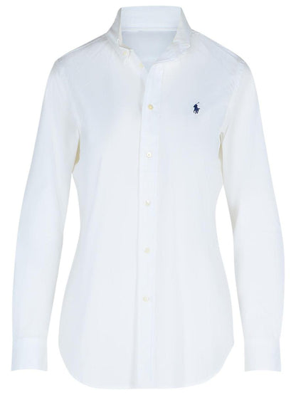 Polo Ralph Lauren vit bomullsskjorta