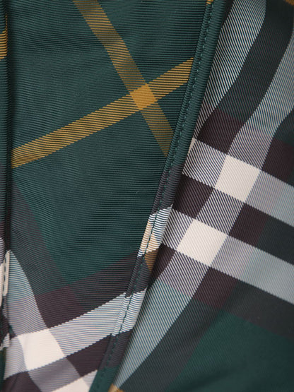 Burberry Rutig Nylon Ryggsäck