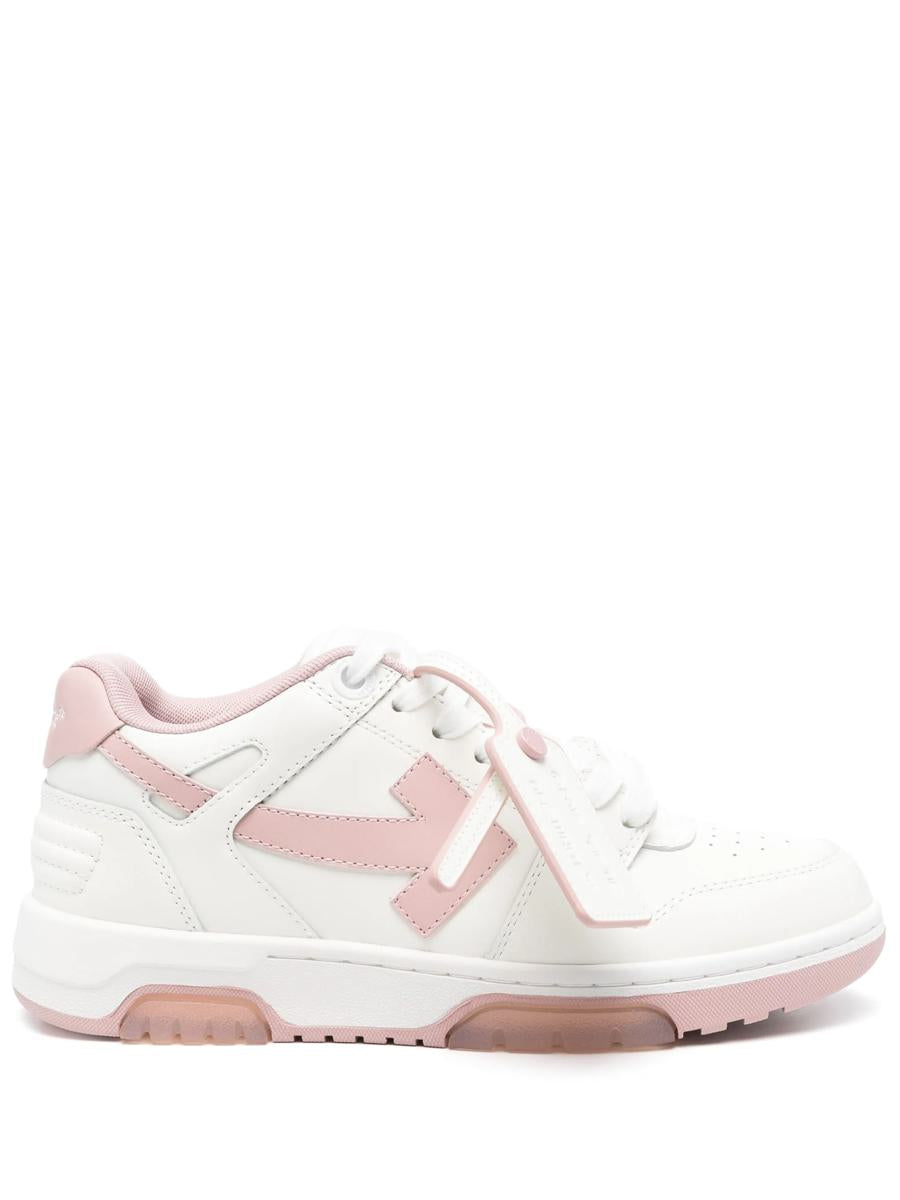 Off-White Out Of Office Kalvskinn Vit - Rosa