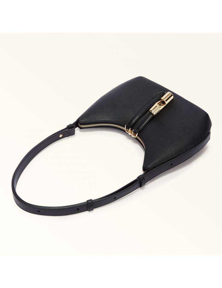 Furla läderaxelväska