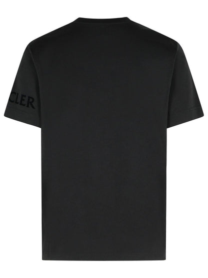 Moncler svart bomulls-T-shirt