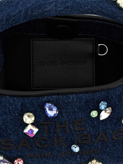 Marc Jacobs 'The Gem Denim Mini Sack' Handväska