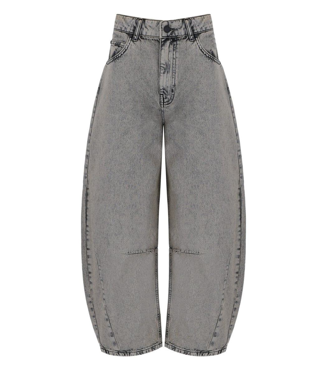 Essentiel Antwerp Imponerande grå ballongjeans