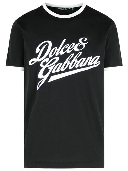 Dolce &amp; Gabbana svart bomulls-T-shirt