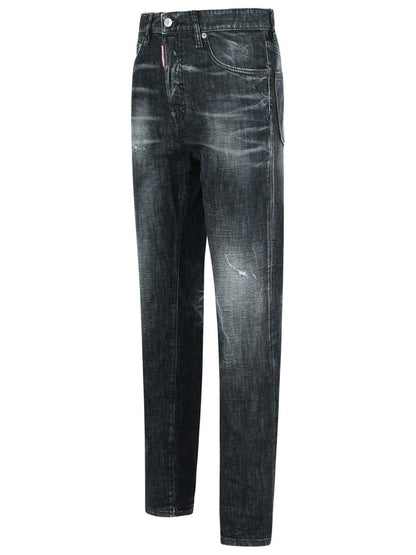 DSQUARED2 '642' Svarta bomullsjeans
