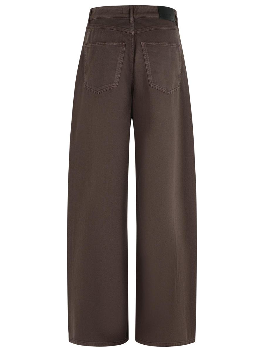Sportmax 'Siamese' bruna bomullsjeans
