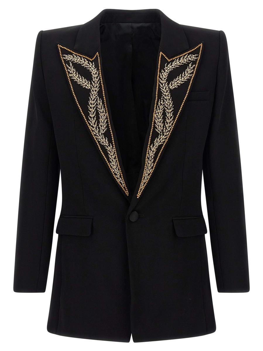 Balmain Blazer med Broderi