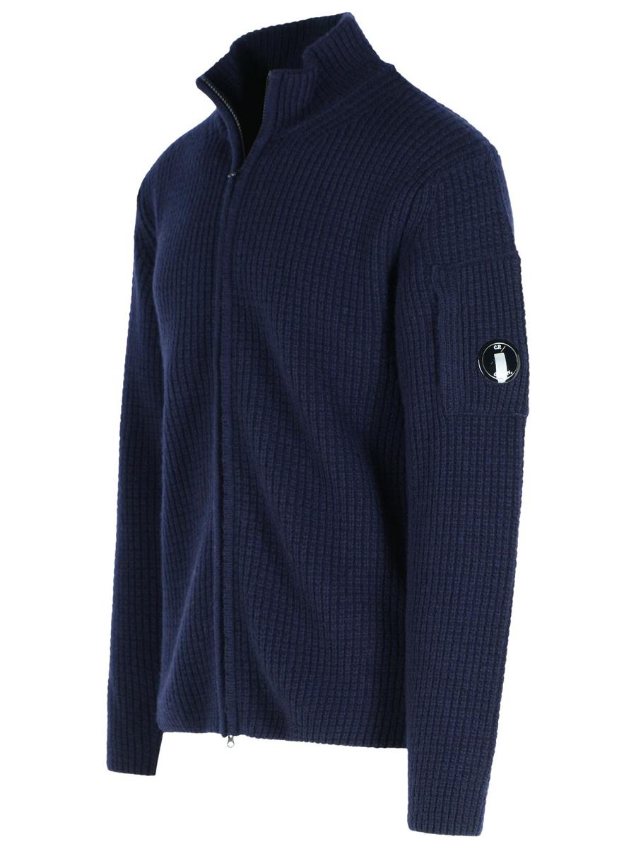 CP Company Marinblå ullblandad tröja