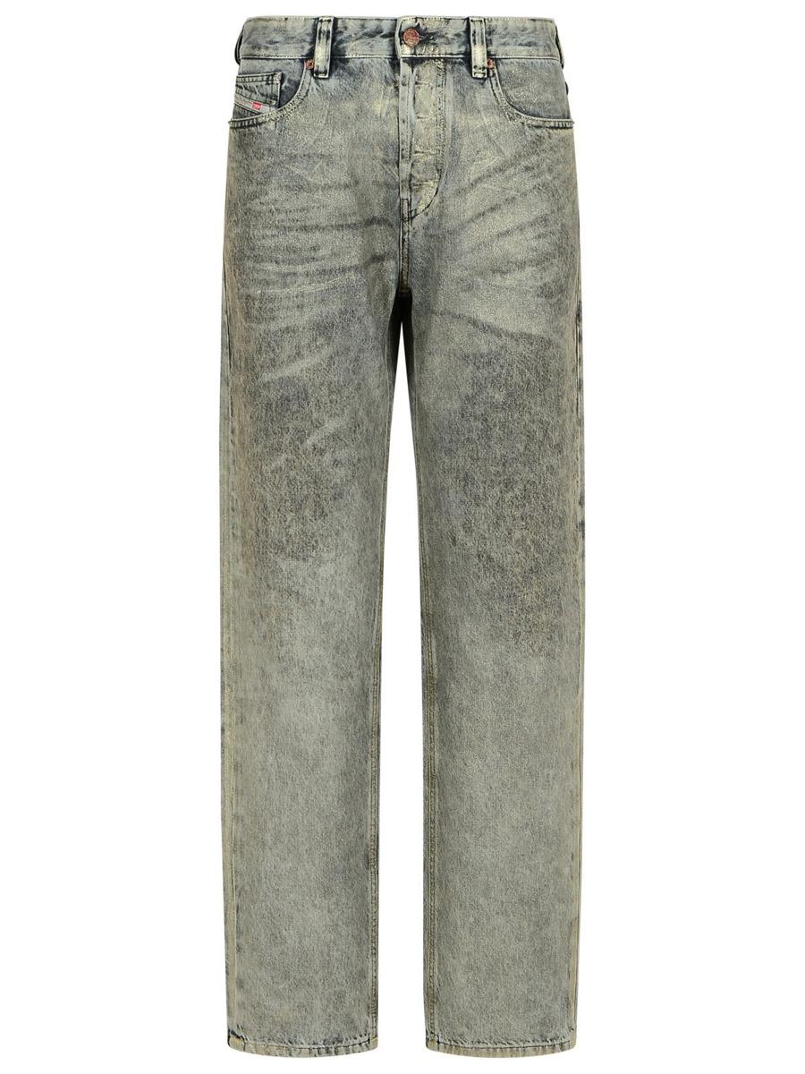 Diesel '1988 D-Ark' Silverfärgade Jeans