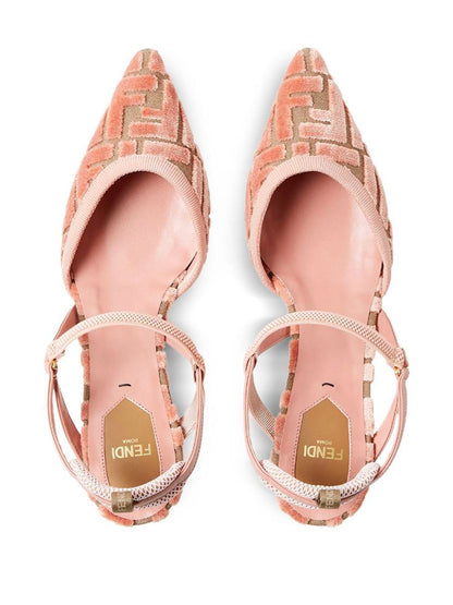 Fendi Colibri Lite Slingback-pumpar