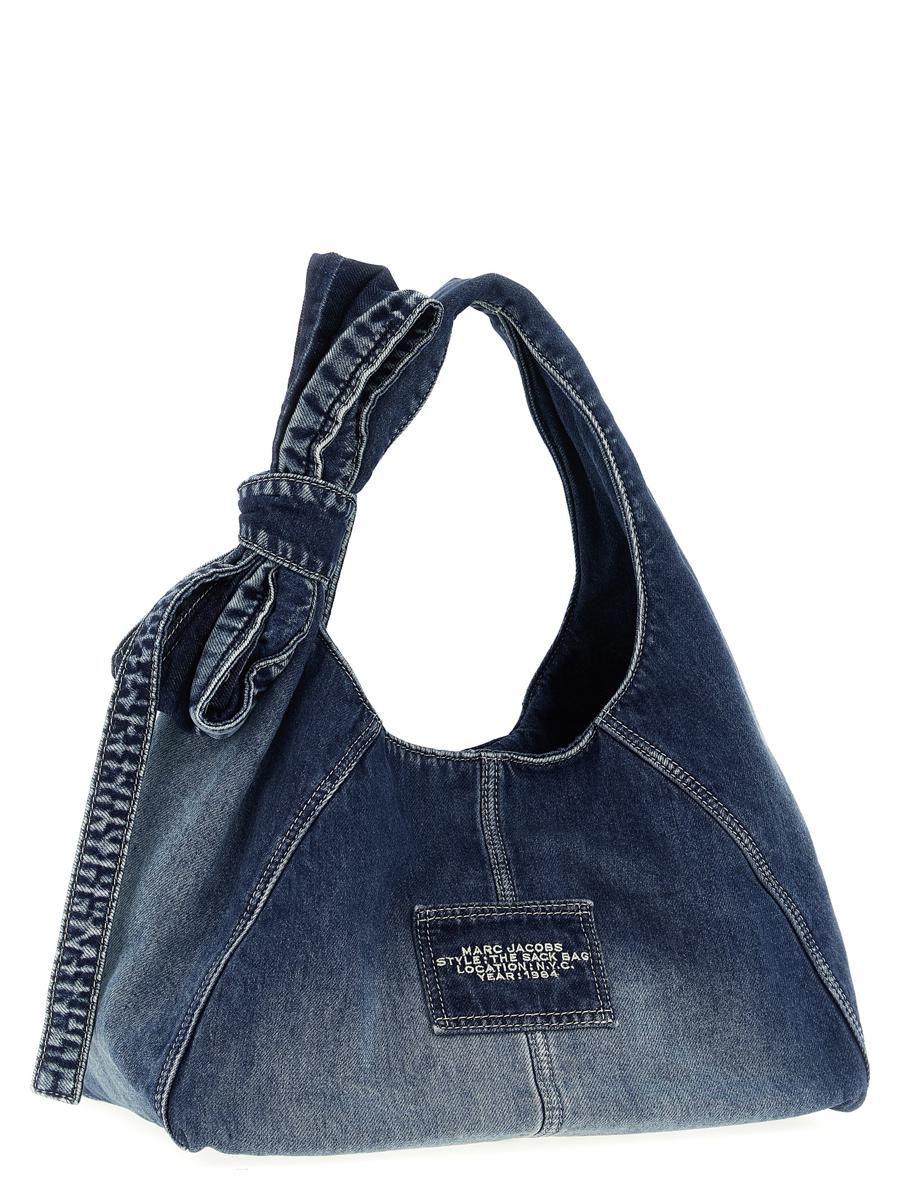Marc Jacobs 'The Bow Denim Medium Sack' Axelväska