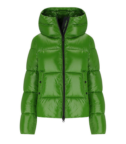 Save The Duck Biddy Grön Vadderad Jacka med Hood
