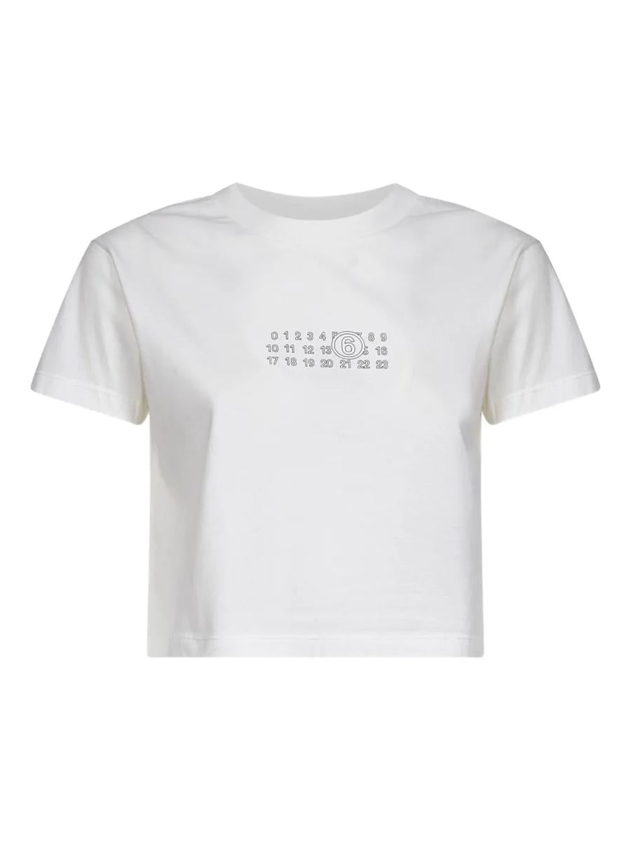 MM6 Maison Margiela – Kort t-shirt med siffror