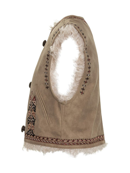 Isabel Marant Étoile Väst med Shearling-inredning av Isabel Marant Étoile