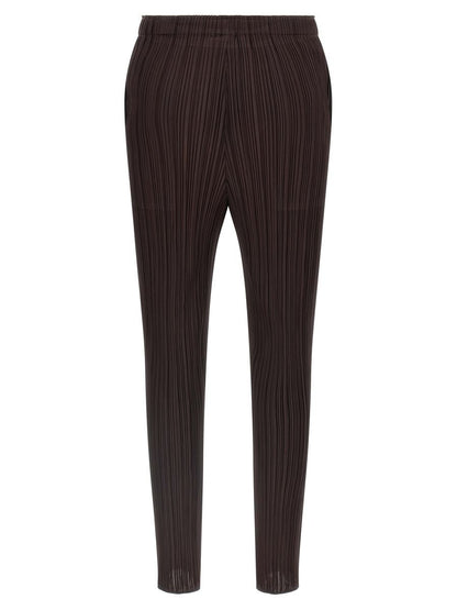 Pleats Please Issey Miyake 'Månadens färger: Juli' Byxor
