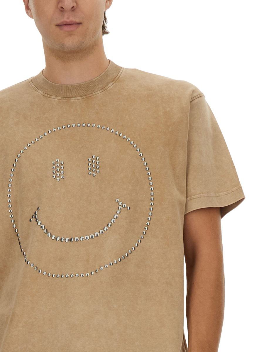 Moschino "Smiley®" T-shirt i kraftig bomull