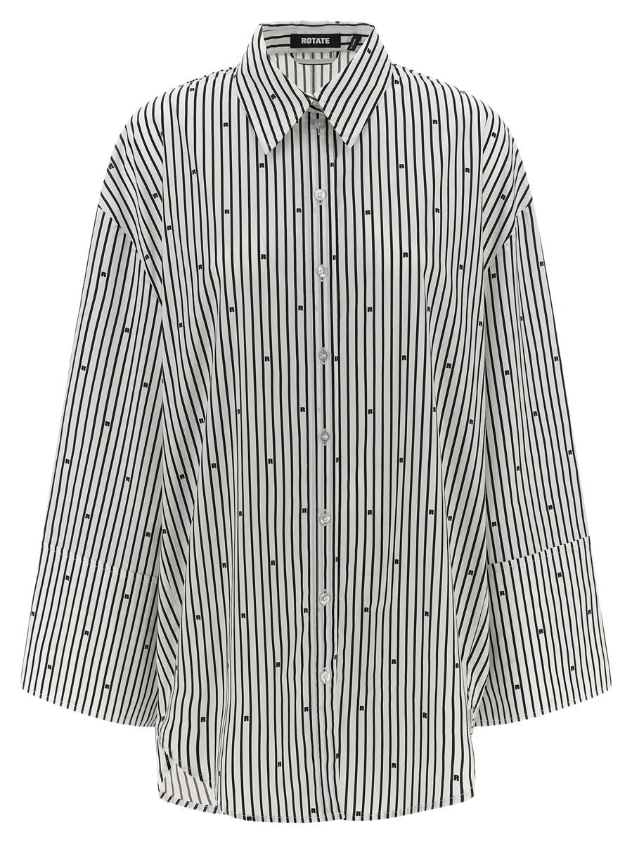 Birger Christensen 'Poplin Oversized Randig' Skjorta