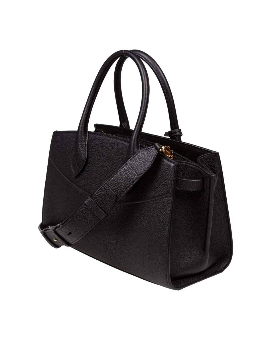 Salvatore Ferragamo hamrad läderhandväska
