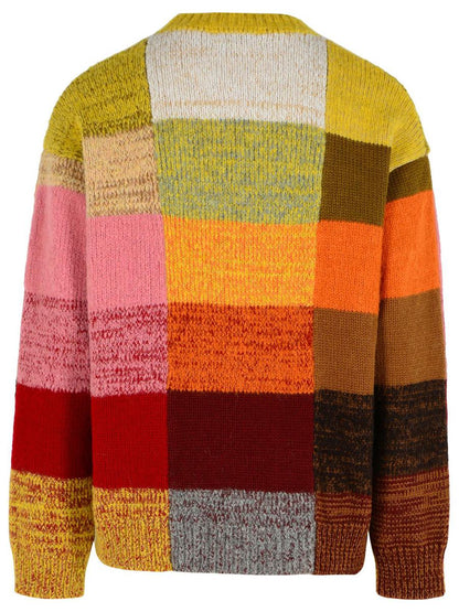 Dries Van Noten Multi Wool Blend Tröja