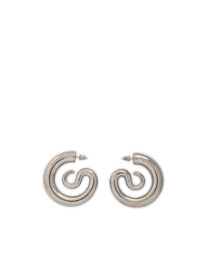 Panconesi Silverörhängen med "Serpent Hoops"-motiv
