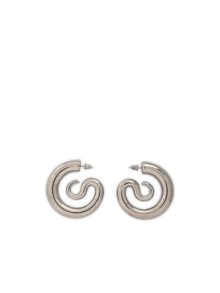 Panconesi Silverörhängen med "Serpent Hoops"-motiv
