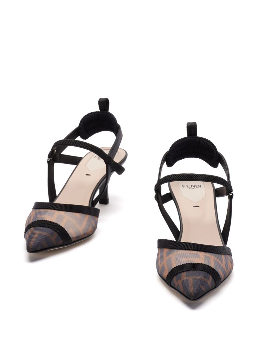 Fendi Colibri Lite Slingback-pumpar