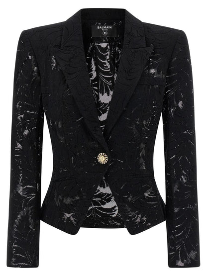 Balmain spetsblazer