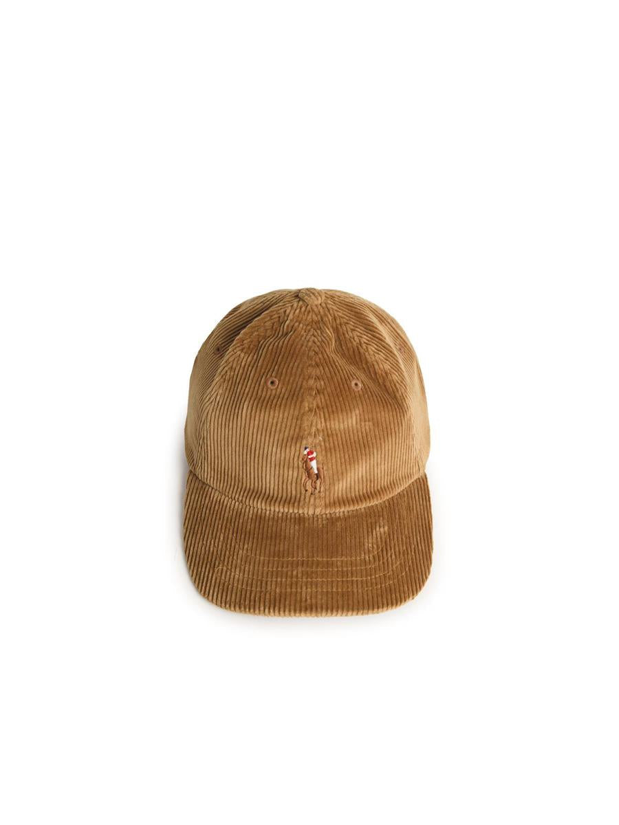 Polo Ralph Lauren ljusbrun bomullssammetskeps