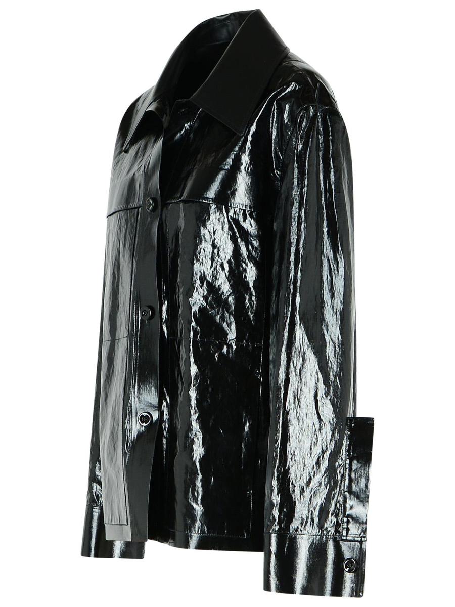 Jil Sander svart linnejacka