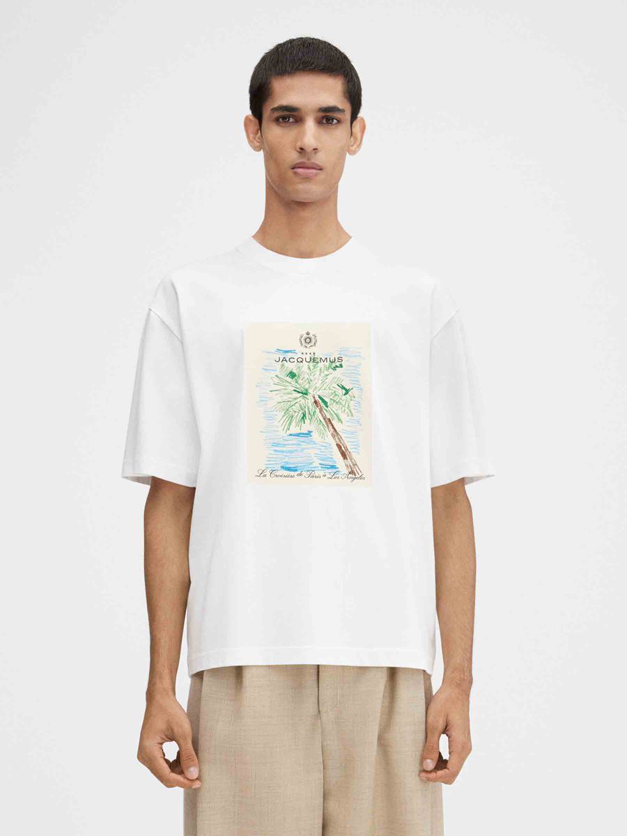 Jacquemus Marino-tryckt t-shirt