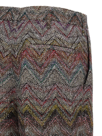 Missoni Zigzag-paljettbyxor