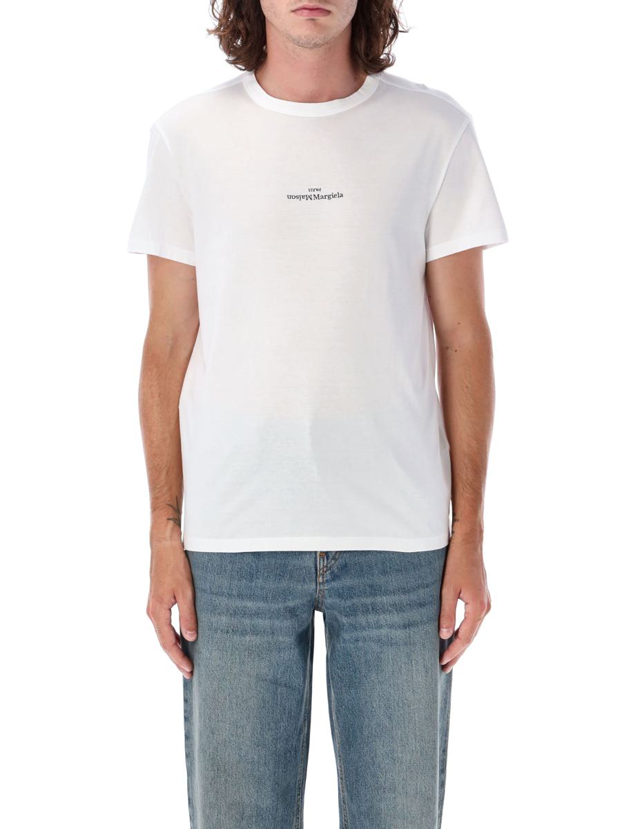 Maison Margiela t-shirt med omvänd logotyp