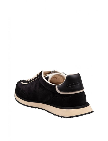 Dolce &amp; Gabbana Sneakers i sammet och mocka