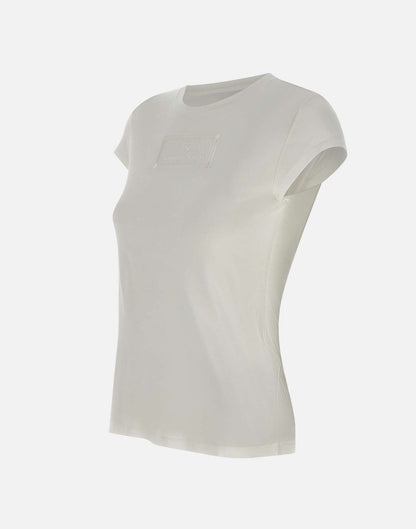 Elisabetta Franchi T-shirt med logotyptryck
