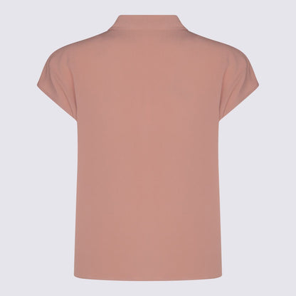 Glanshirt Rosa Skjorta