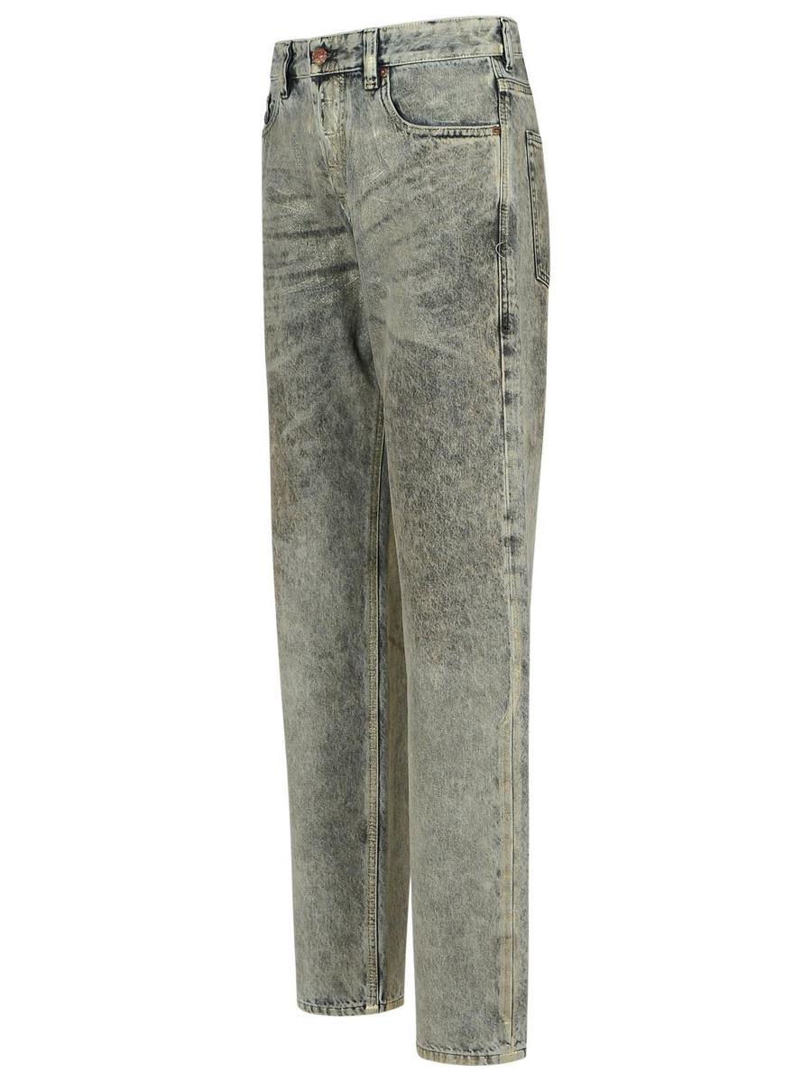 Diesel '1988 D-Ark' Silverfärgade Jeans