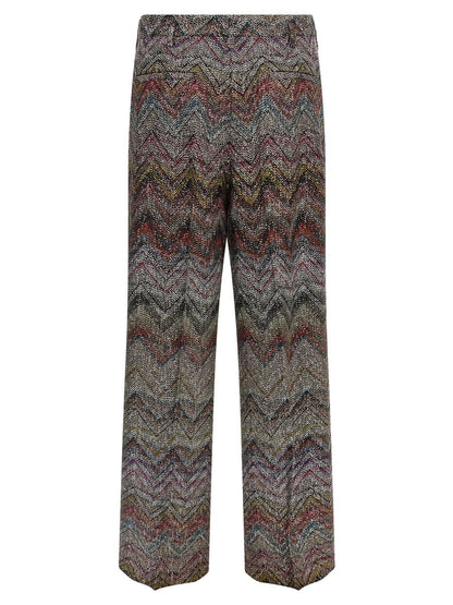 Missoni Zigzag-paljettbyxor