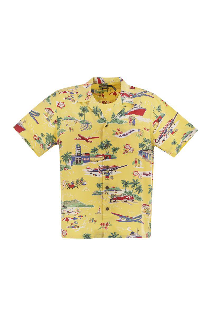 Polo Ralph Lauren Polo Bear Classic-Fit Saharan-skjorta